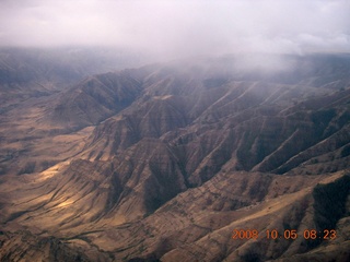 29 6n5. aerial - Washington, Idaho, Oregon flight - Snake River canyon - Hells Canyon