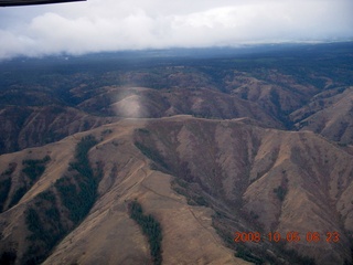 aerial - Washington, Idaho, Oregon flight - Snake River canyon - Hells Canyon