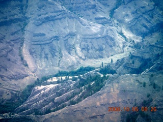 aerial - Washington, Idaho, Oregon flight - Snake River canyon - Hells Canyon