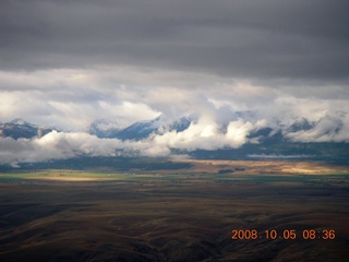 53 6n5. aerial - Washington, Idaho, Oregon flight - Snake River canyon - Hells Canyon