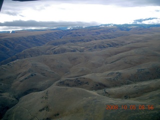 aerial - Washington, Idaho, Oregon flight - Snake River canyon - Hells Canyon