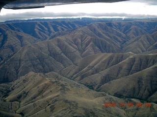 aerial - Washington, Idaho, Oregon flight - Snake River canyon - Hells Canyon