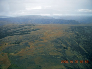 aerial - Washington, Idaho, Oregon flight - Snake River canyon - Hells Canyon