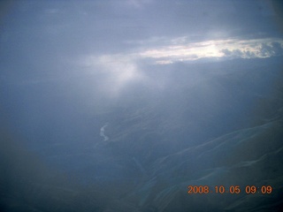 aerial - Washington, Idaho, Oregon flight - Snake River canyon