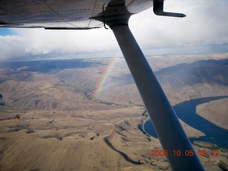 aerial - Washington, Idaho, Oregon flight - Snake River canyon