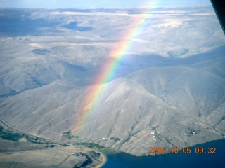 aerial - Washington, Idaho, Oregon flight - Snake River canyon