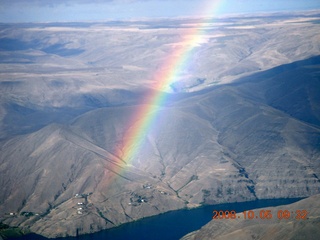 aerial - Washington, Idaho, Oregon flight - Snake River canyon