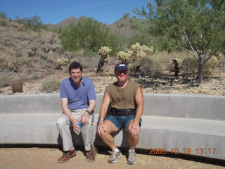 Richard and Adam at Lost Dog Wash