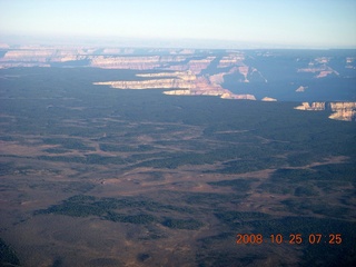 990 6nr. aerial - Grand Canyon just after sunrise