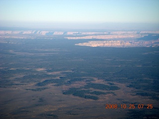 991 6nr. aerial - Grand Canyon just after sunrise