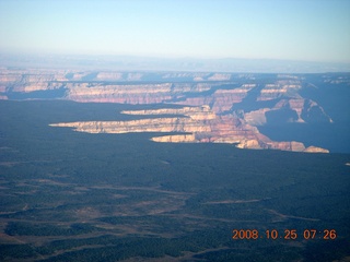 992 6nr. aerial - Grand Canyon just after sunrise