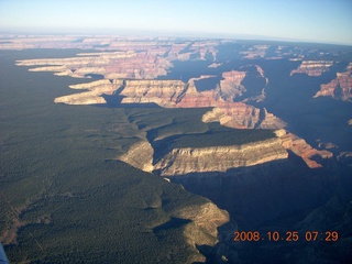 996 6nr. aerial - Grand Canyon just after sunrise