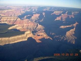 997 6nr. aerial - Grand Canyon just after sunrise