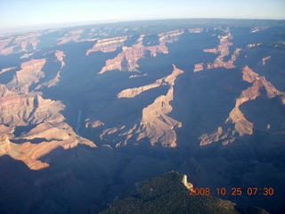 998 6nr. aerial - Grand Canyon just after sunrise