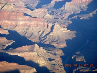 1003 6nr. aerial - Grand Canyon just after sunrise