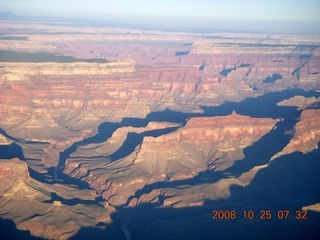 1009 6nr. aerial - Grand Canyon just after sunrise