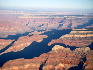 1013 6nr. aerial - Grand Canyon just after sunrise