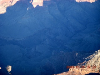 1015 6nr. aerial - Grand Canyon just after sunrise