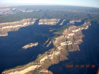 1020 6nr. aerial - Grand Canyon just after sunrise