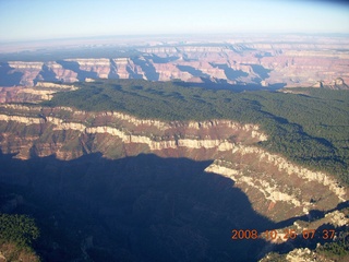 1021 6nr. aerial - Grand Canyon just after sunrise