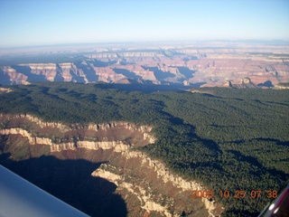 1024 6nr. aerial - Grand Canyon just after sunrise