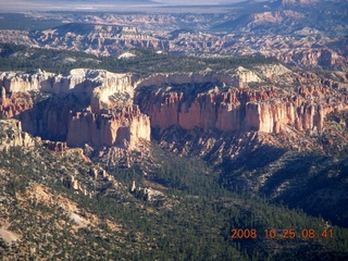 aerial - Bryce Canyon