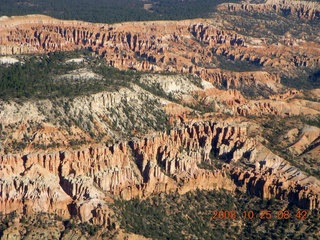 aerial - Bryce Canyon amphitheater