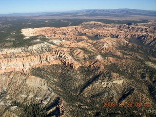 aerial - Bryce Canyon amphitheater