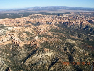 aerial - Bryce Canyon amphitheater