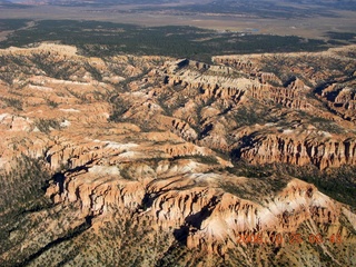 aerial - Bryce Canyon amphitheater