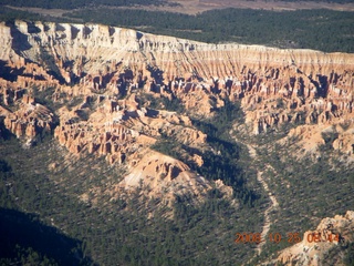 aerial - Bryce Canyon amphitheater