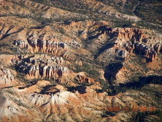 aerial - Bryce Canyon amphitheater