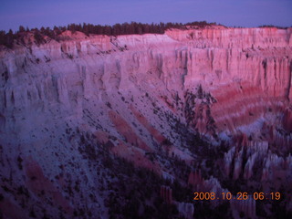 Bryce Canyon - sunset view at Bryce Point - German tourists