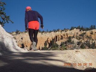 Bryce Canyon - Adam - Tower Bridge trail from sunrise