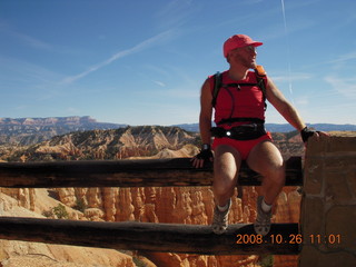 Bryce Canyon - Adam at Fairyland viewpoint