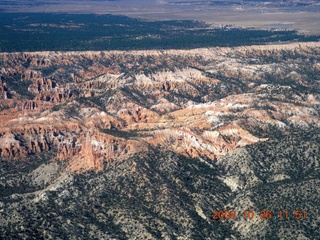 aerial - Bryce Canyon