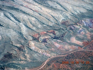 aerial - Grand Canyon just after sunrise