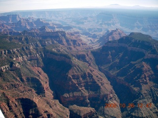 aerial - north of Grand Canyon