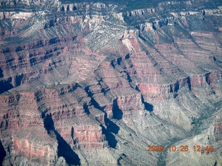 aerial - cliffs north of Grand Canyon