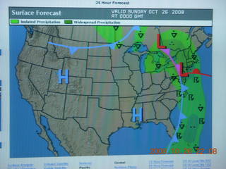 good weather for Sunday, BCE-to-DVT