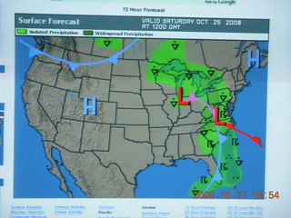 good weather for Saturday, DVT-to-BCE