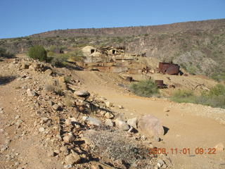 Bagdad run - old mine building