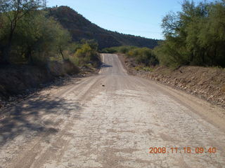 Verde Canyon - Sycamore Canyon Road run - Adam