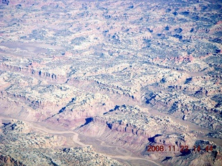 aerial - Canyonlands - Colorado and Green Rivers - confluence