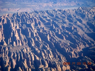 aerial - Canyonlands - Moab area