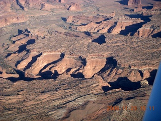 aerial - Canyonlands area