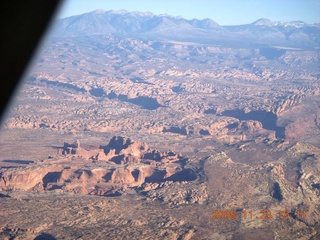 aerial - Canyonlands area