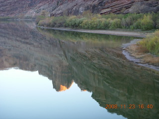 view from new Colorado River bridge in Moab