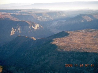 29 6pq. aerial - Black Canyon of the Gunnison at sunrise