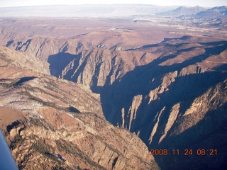 55 6pq. aerial - Black Canyon of the Gunnison